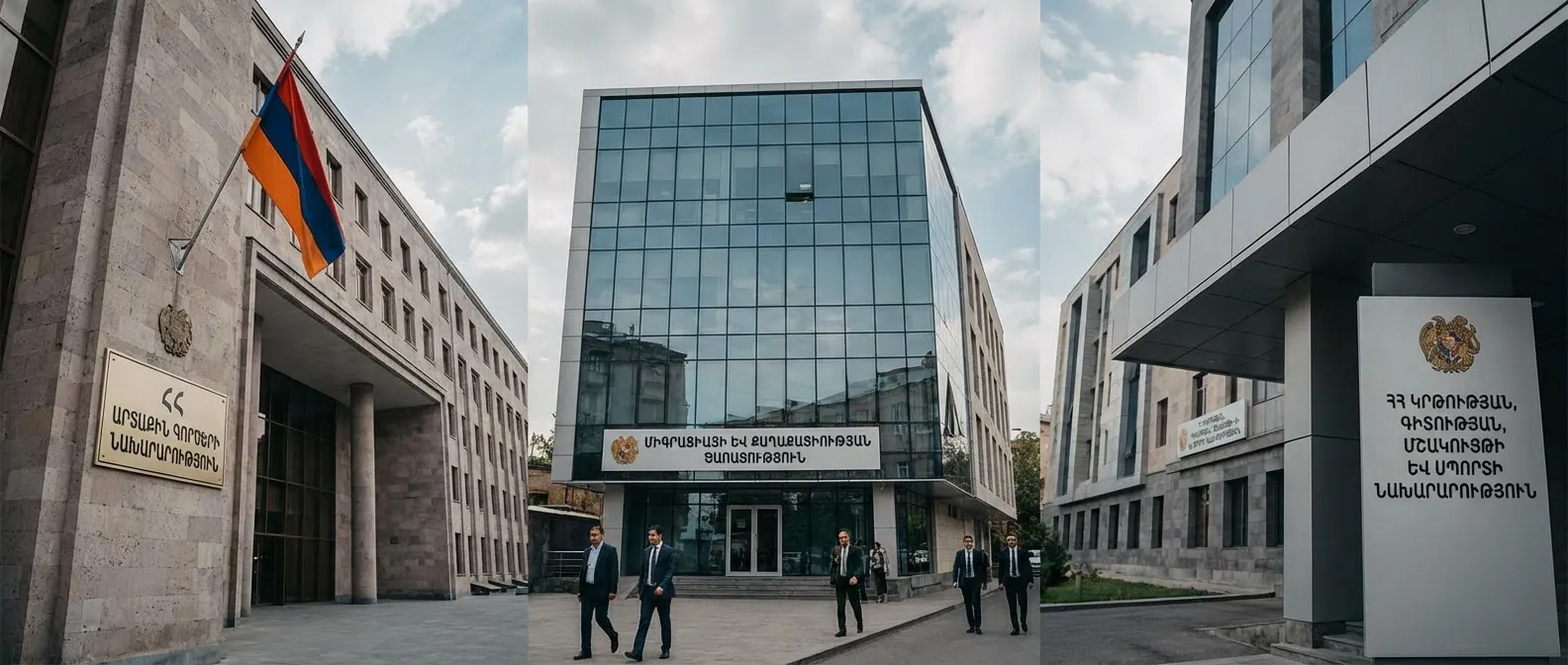 Key Government Agencies: MFA, Migration and Citizenship Service, and MOESCS