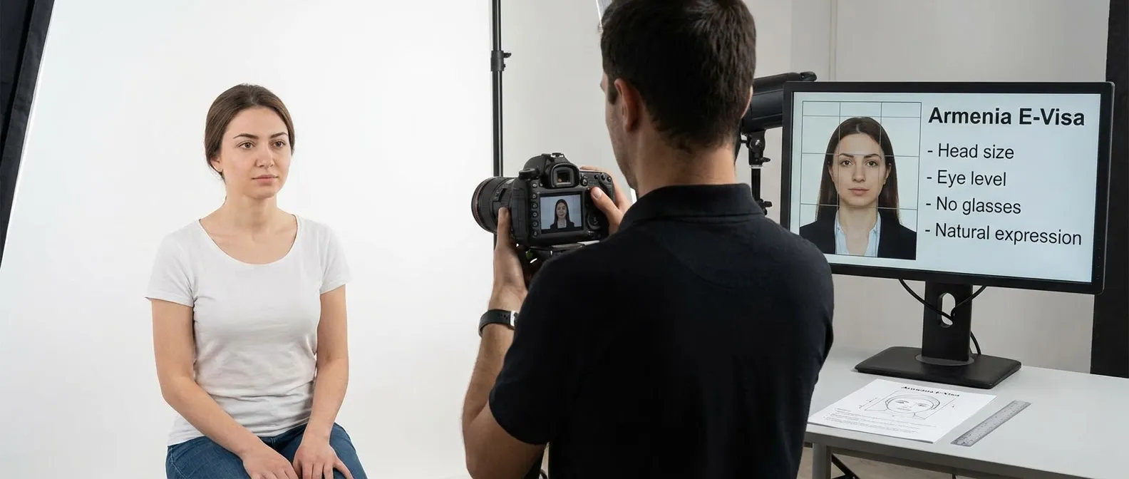 Photograph Specifications for Armenia E-Visa