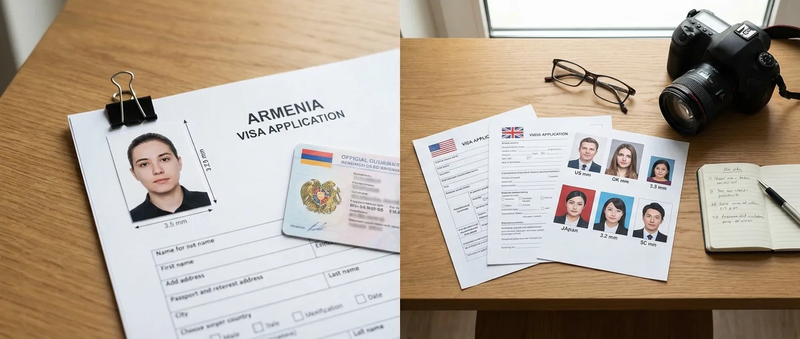 Armenia Visa Photo Requirements vs. Other Countries