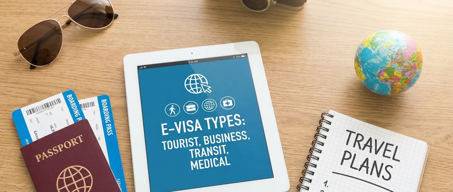 What Are the Types of Short Term E-Visas Available?
