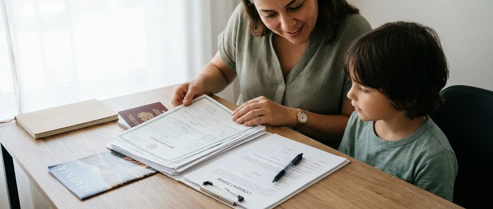 Documents for Minors Traveling Without Parents or With One Parent