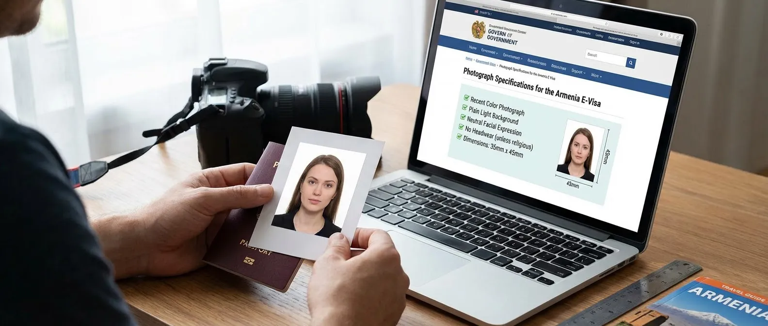 Photograph Specifications for the Armenia E-Visa