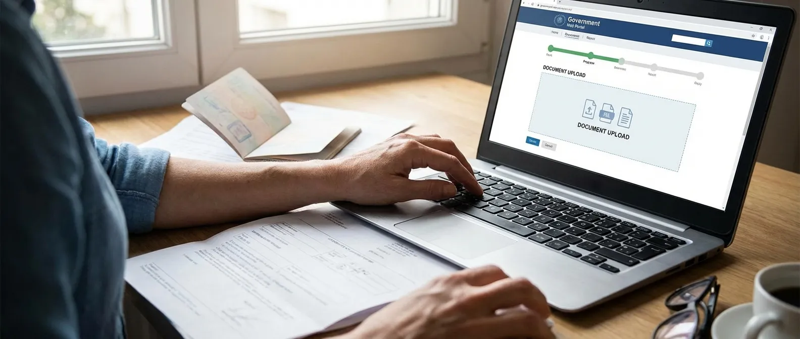 How to Upload Documents on the E-Visa Portal