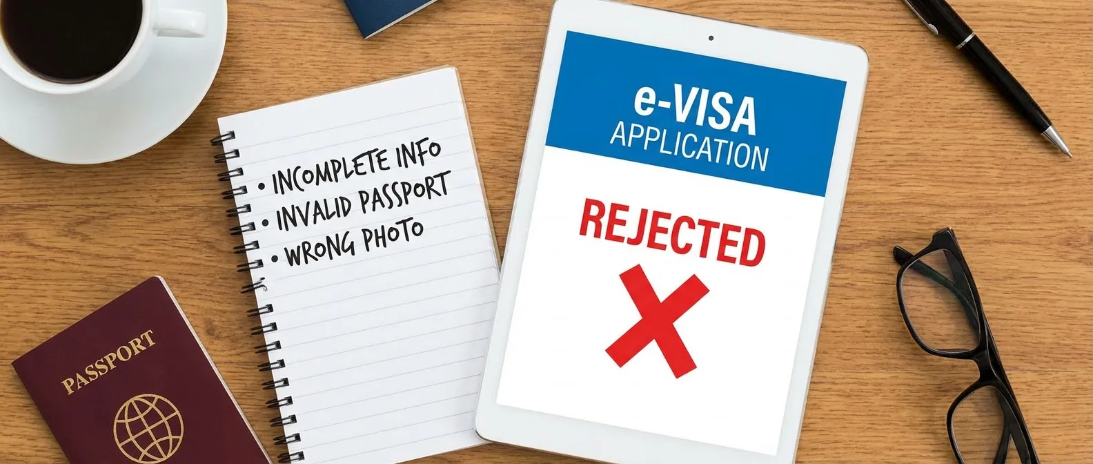 What Are Common Reasons for E-Visa Rejection?