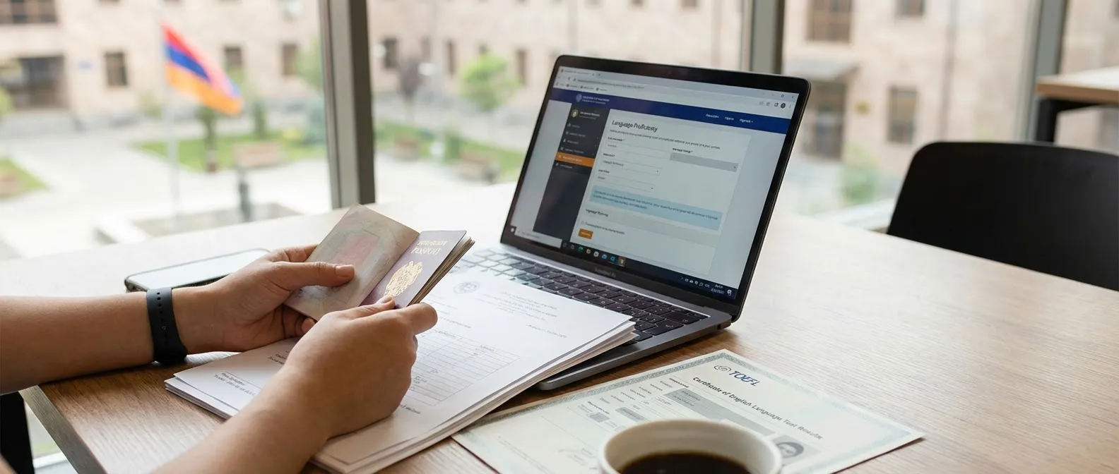 University Admission Process and Language Proficiency Requirements