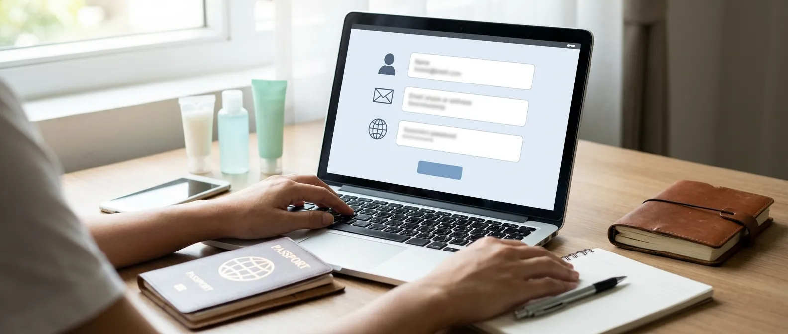 Personal, Contact, and Travel Information Fields