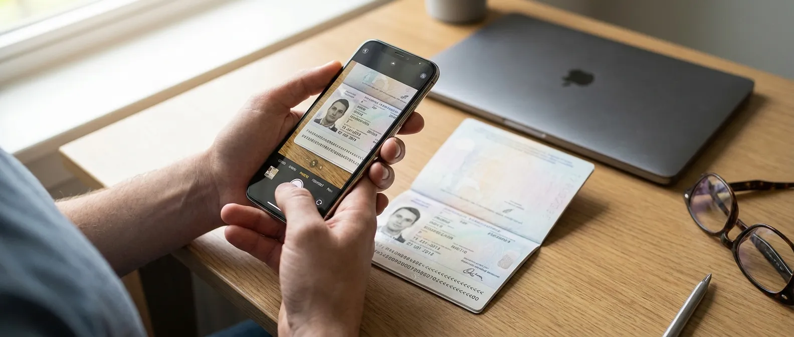 How to Scan Your Passport Data Page