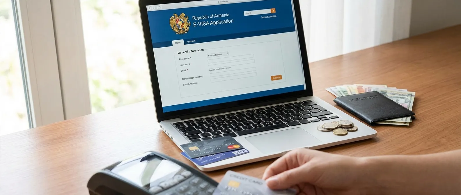 Armenia E-Visa Fees and Payment Methods