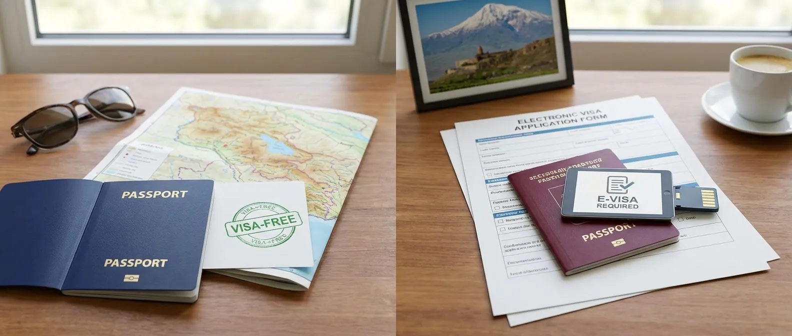 Visa-Free Countries vs. E-Visa-Required Countries